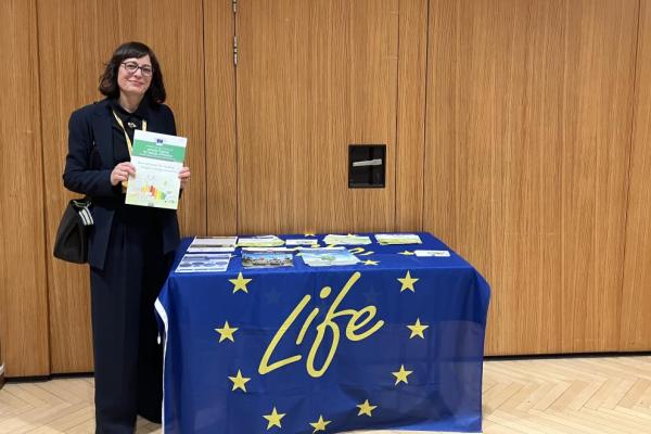 Ms. Anette Jahn, Head of Sector LIFE Climate and Energy Unit at CINEA, at WSED 2024. © European Union, 2024.